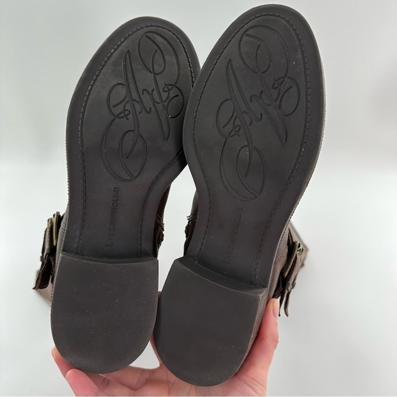 Enzo Angiolini womens boots size 8 brown leather knee high riding western - Picture 10 of 16